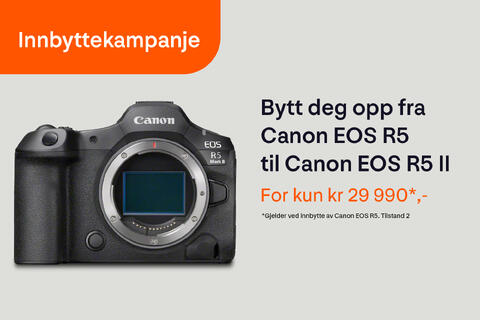 Bytt til Canon EOS R5 Mark II